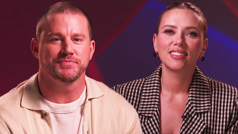 Channing Tatum and Scarlett Johansson Share Their First Memories of Each Other | Spilling the E-Tea